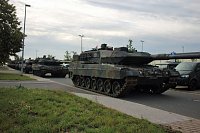 Panzerkompanie in Bad Frankenhausen verabschiedet Bild: Panzerkompanie in Bad Frankenhausen verabschiedet
