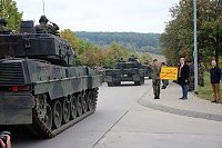Panzerkompanie in Bad Frankenhausen verabschiedet Bild: Panzerkompanie in Bad Frankenhausen verabschiedet
