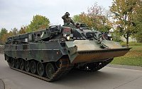 Panzerkompanie in Bad Frankenhausen verabschiedet Bild: Panzerkompanie in Bad Frankenhausen verabschiedet