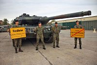 Panzerkompanie in Bad Frankenhausen verabschiedet Bild: Panzerkompanie in Bad Frankenhausen verabschiedet