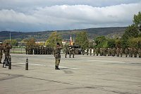 Bild: Kommandeurswechsel beim Panzerbataillon 393 "Th&uuml;ringer L&ouml;we" in der Kyffh&auml;user Kaserne Bad Frankenhausen statt....