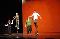 Bild: Salto Mortale im Theater