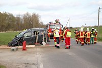 Bild: Schwerer Unfall bei Merxleben