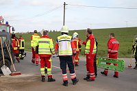 Bild: Schwerer Unfall bei Merxleben