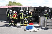 Bild: LKW-Unfall