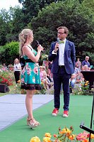 Krönung der Rosenkönigin in Sangerhausen Bild: Krönung der Rosenkönigin in Sangerhausen