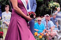 Krönung der Rosenkönigin in Sangerhausen Bild: Krönung der Rosenkönigin in Sangerhausen