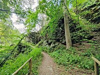 Vom Mägdesprung zum Waldgagsthof Bild: Vom Mägdesprung zum Waldgagsthof