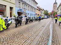 Bild: Start zur zweiten Etappe der Deutschland Tour