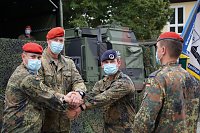 Bild: &Uuml;bergabeapell in Herbsleben