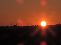 Bild: Sonnenuntergang in der Windl&uuml;cke
