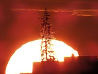 Bild: Sonnenuntergang in der Windl&uuml;cke