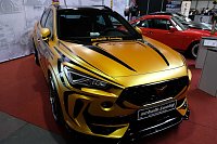 Bild: Peter Blei unterwegs auf der Erfurter Automobilmesse