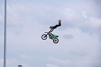 Bild: Peter Blei unterwegs auf der Erfurter Automobilmesse