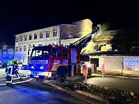 Gebäudebrand in Schlotheim Bild: Gebäudebrand in Schlotheim