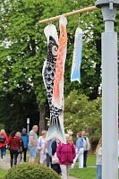 Bild: Kodomo No Hi, das Kinderfest, heute Nachmittag im Japanischen Garten