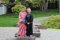 Bild: Kodomo No Hi, das Kinderfest, heute Nachmittag im Japanischen Garten