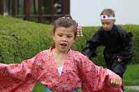 Bild: Kodomo No Hi, das Kinderfest, heute Nachmittag im Japanischen Garten