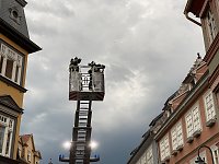 Bild: Feuerwehr&uuml;bung in der Bad Langensalzaer Altstadt