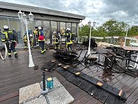 Einsatz der Bad Langensalzaer Feuerwehr Bild: Einsatz der Bad Langensalzaer Feuerwehr