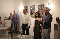 Bild: Vernissage imRathaus mit Erken von ann Vrielinck
