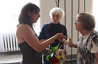 Bild: Vernissage imRathaus mit Erken von ann Vrielinck