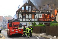 Großbrand in Bothenheilingen Bild: Großbrand in Bothenheilingen