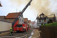 Großbrand in Bothenheilingen Bild: Großbrand in Bothenheilingen