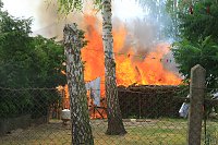 Großbrand in Bothenheilingen Bild: Großbrand in Bothenheilingen