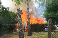 Großbrand in Bothenheilingen Bild: Großbrand in Bothenheilingen