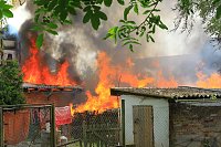 Großbrand in Bothenheilingen Bild: Großbrand in Bothenheilingen