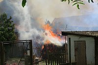 Großbrand in Bothenheilingen Bild: Großbrand in Bothenheilingen