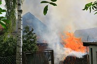 Großbrand in Bothenheilingen Bild: Großbrand in Bothenheilingen