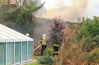 Großbrand in Bothenheilingen Bild: Großbrand in Bothenheilingen