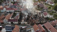 Der Tag nach dem Großbrand in Bothenheilingen Bild: Der Tag nach dem Großbrand in Bothenheilingen