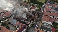 Der Tag nach dem Großbrand in Bothenheilingen Bild: Der Tag nach dem Großbrand in Bothenheilingen