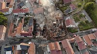 Der Tag nach dem Großbrand in Bothenheilingen Bild: Der Tag nach dem Großbrand in Bothenheilingen