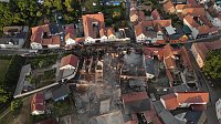 Der Tag nach dem Großbrand in Bothenheilingen Bild: Der Tag nach dem Großbrand in Bothenheilingen