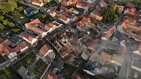 Der Tag nach dem Großbrand in Bothenheilingen Bild: Der Tag nach dem Großbrand in Bothenheilingen