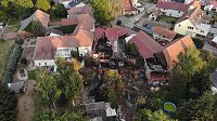 Der Tag nach dem Großbrand in Bothenheilingen Bild: Der Tag nach dem Großbrand in Bothenheilingen