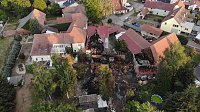 Der Tag nach dem Großbrand in Bothenheilingen Bild: Der Tag nach dem Großbrand in Bothenheilingen