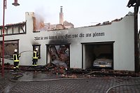 Der Tag nach dem Großbrand in Bothenheilingen Bild: Der Tag nach dem Großbrand in Bothenheilingen