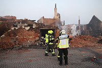 Der Tag nach dem Großbrand in Bothenheilingen Bild: Der Tag nach dem Großbrand in Bothenheilingen