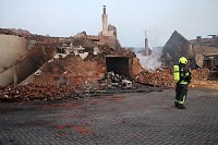 Der Tag nach dem Großbrand in Bothenheilingen Bild: Der Tag nach dem Großbrand in Bothenheilingen
