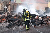 Der Tag nach dem Großbrand in Bothenheilingen Bild: Der Tag nach dem Großbrand in Bothenheilingen