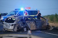 Bild: T&ouml;dlicher Unfall zwischen M&uuml;hlhausen und Grabe