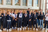 Empfang der Nationalmannschaft in Frankfurt Bild: Empfang der Nationalmannschaft in Frankfurt