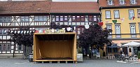 Bild: Festvorbereitungen in Bad Langensalza