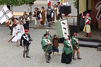 Eröffnung des 28. Mittelalterstadtfestes in Bad Langensalza Bild: Eröffnung des 28. Mittelalterstadtfestes in Bad Langensalza