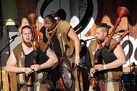 Mit einem phantastischen Spektakel und die Verabschiedung aller Akteure, endete das 28. Mittelalterfest von Bad Langensalza Bild: Mit einem phantastischen Spektakel und die Verabschiedung aller Akteure, endete das 28. Mittelalterfest von Bad Langensalza
